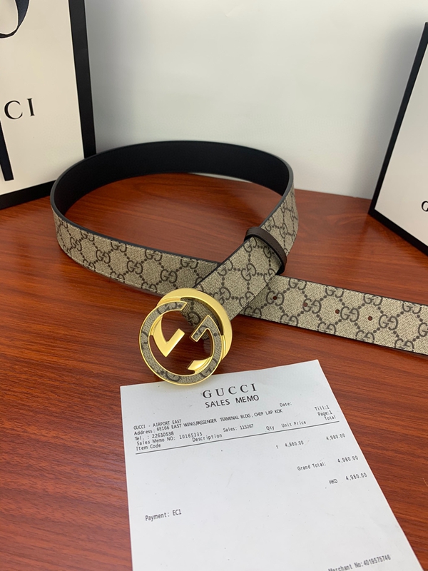 グッチベルト激安内部構造